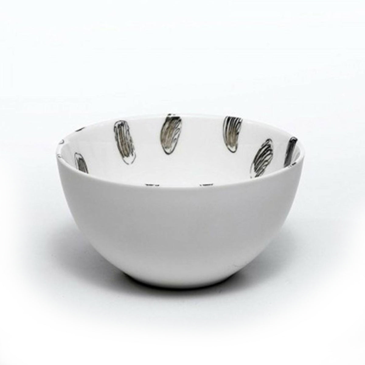 Zafferano America White Murrine Crayon Bowl - Large
