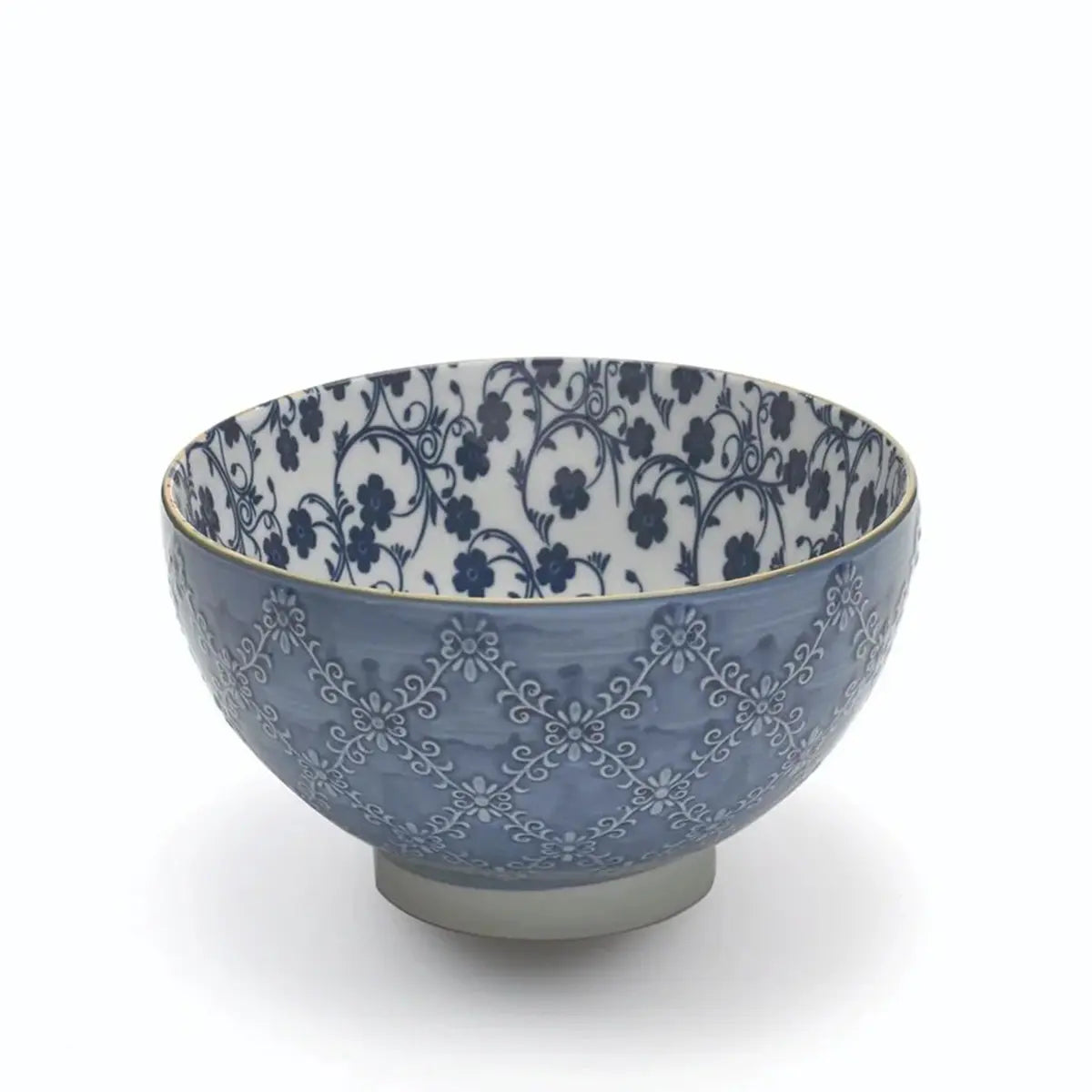 Zafferano America Blue Tue Textured Bowl