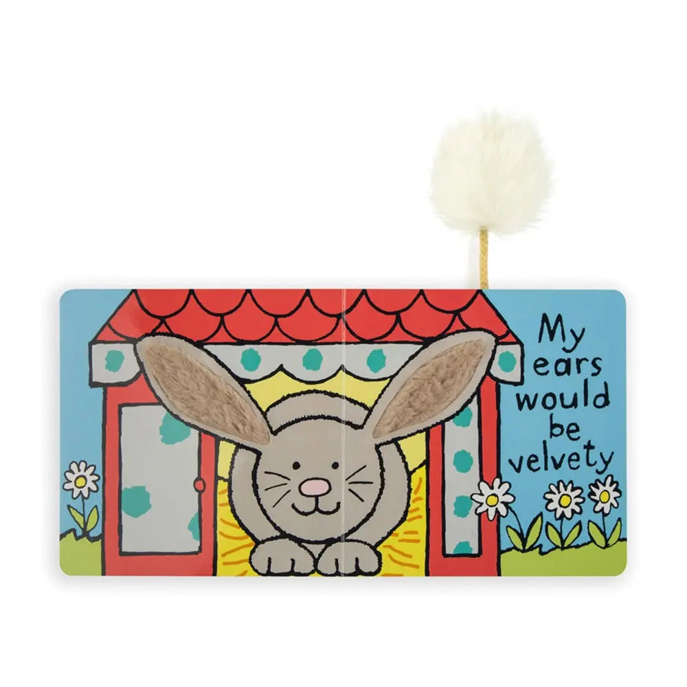 Jellycat If I Were a Bunny Book my ears would be velvety