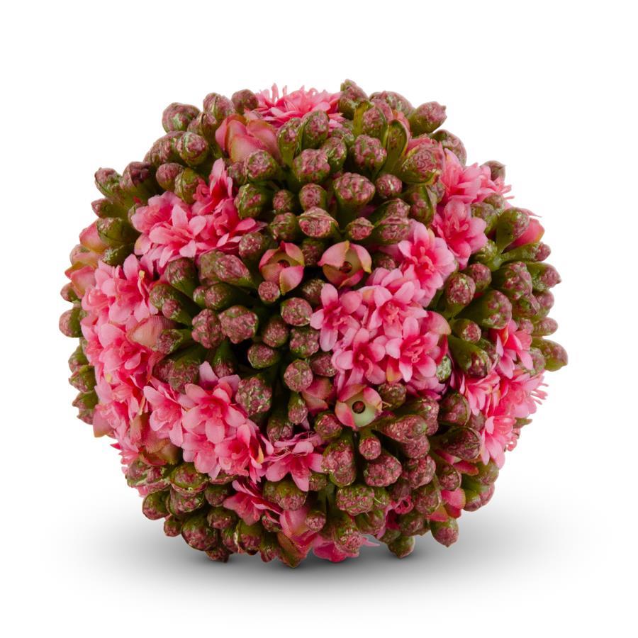 An image of K&K 4" Pink Kalanchoe Ball