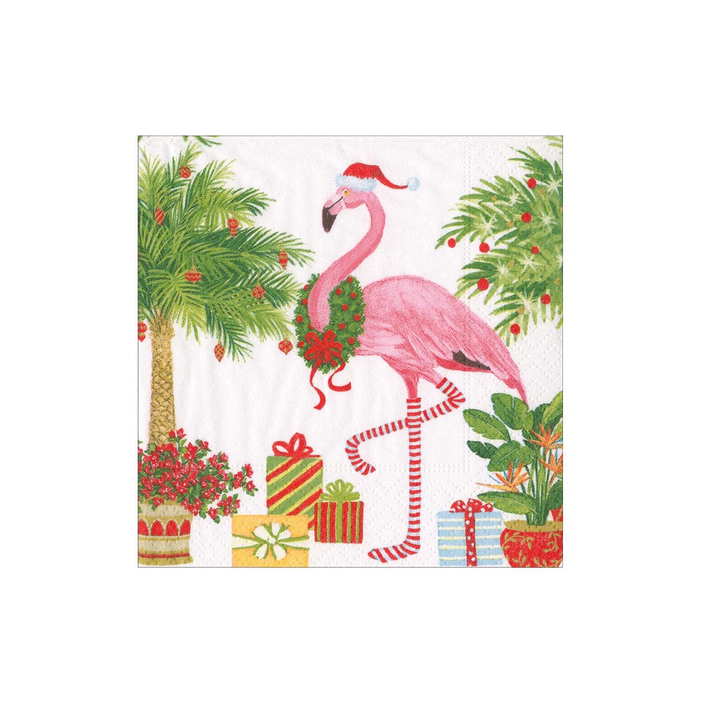 GH17240C_Caspari_Christmas_Flamingos_Cocktail_Napkins_1.jpg