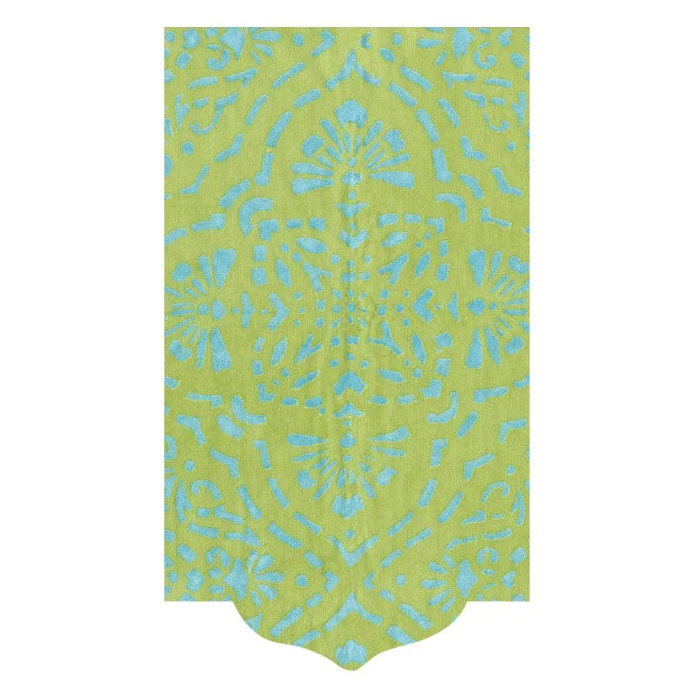 An image of Caspari Annika Die-Cut Guest Towel