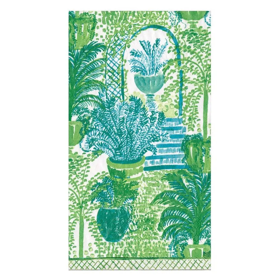 Caspari Garden Arbors Guest Towel