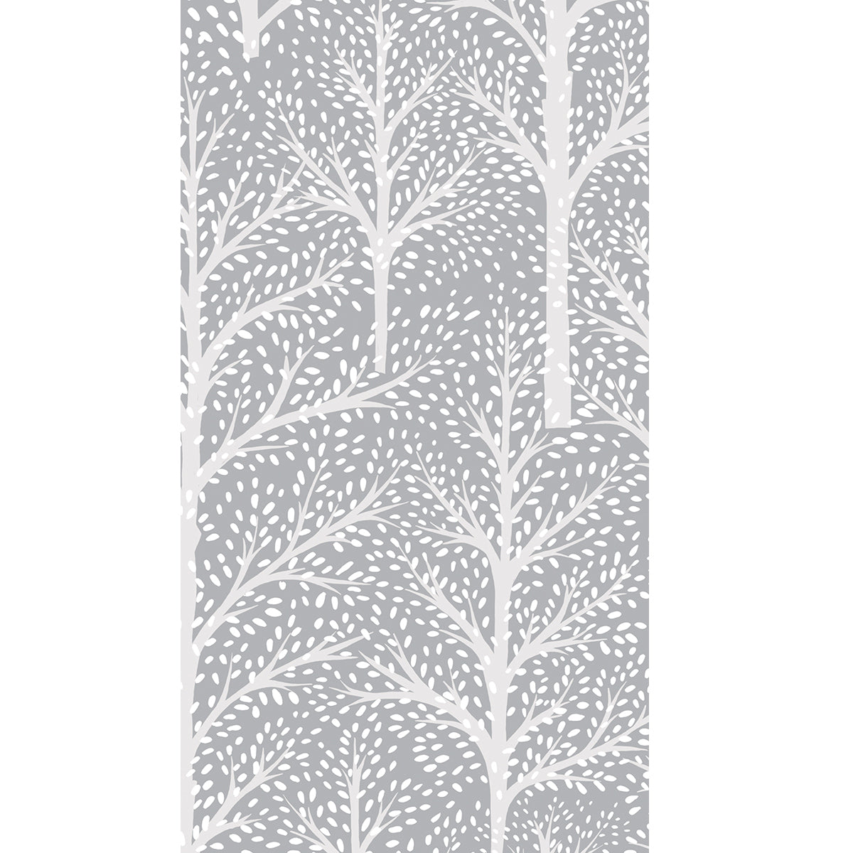 An image of Caspari Winter Trees Guest Towel