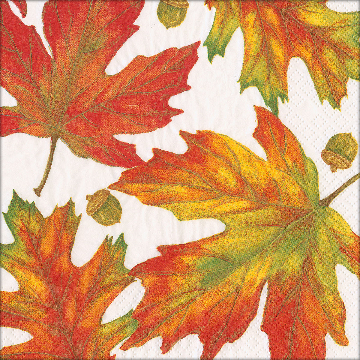 Caspari Autumn Hues Luncheon Napkins