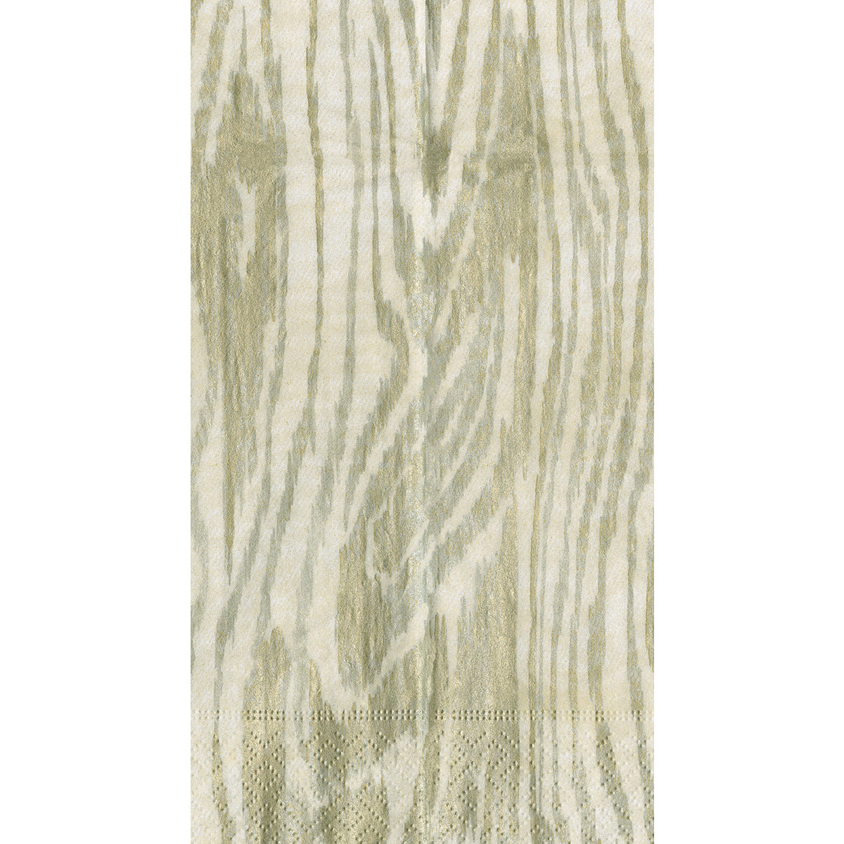 An image of Caspari Woodgrain Guest Towel