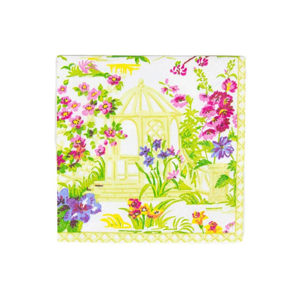 An image of Caspari Wedding Gazebo Cocktail Napkins