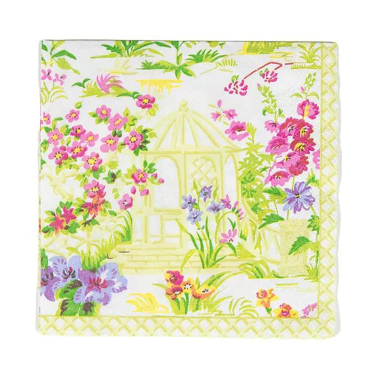 An image of Caspari Wedding Gazebo Luncheon Napkin