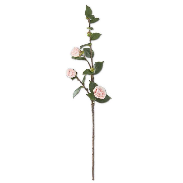 K & K 30" Pink Camellia Stem