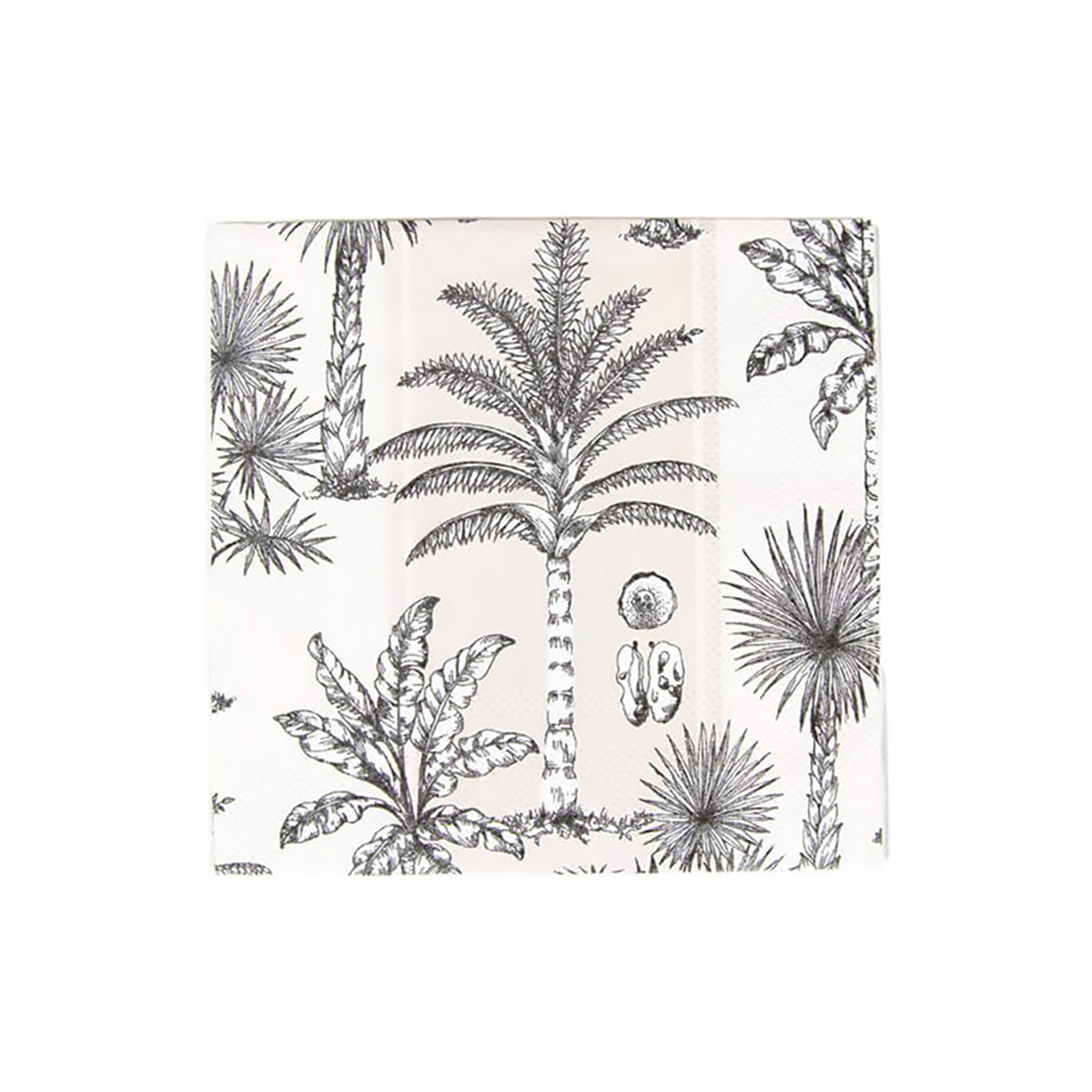 Caspari Southern Palms Cocktail Napkins