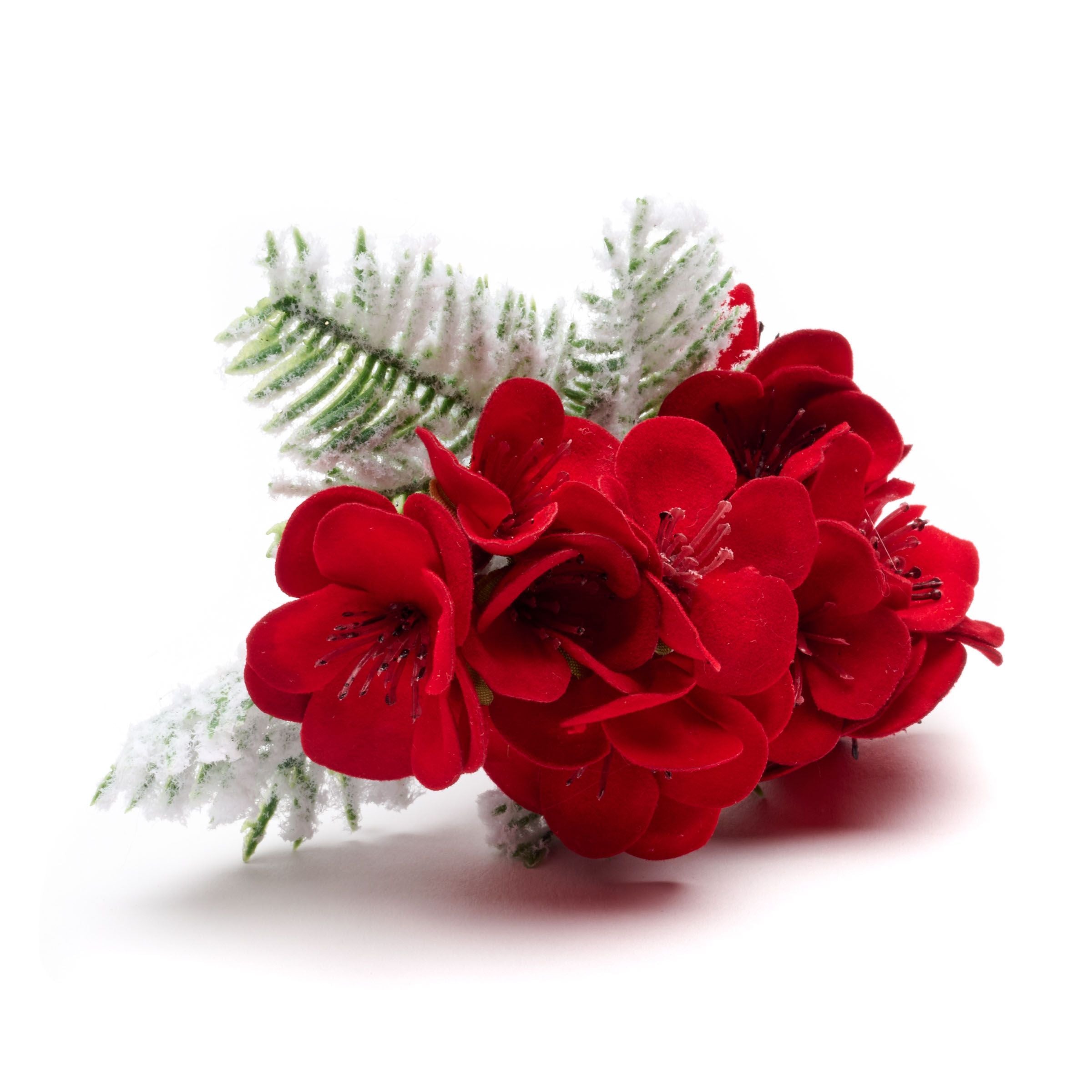 Deborah Rhodes Winter Blossom Napkin Ring - Set of 4