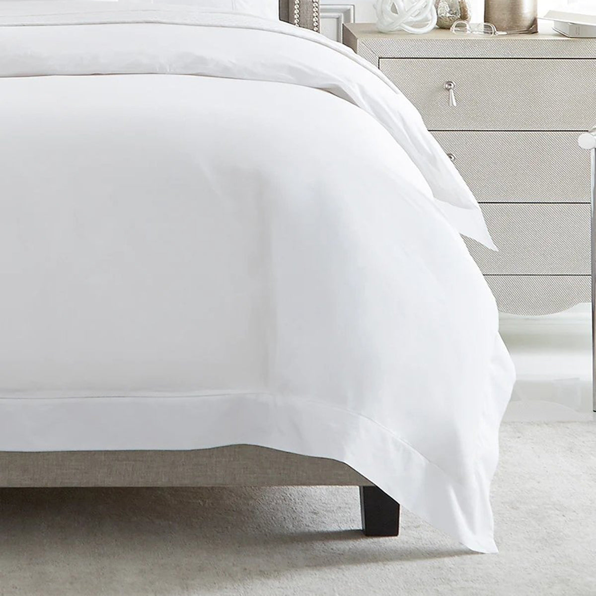 An image of Sferra Giza 45 Percale Duvet Cover