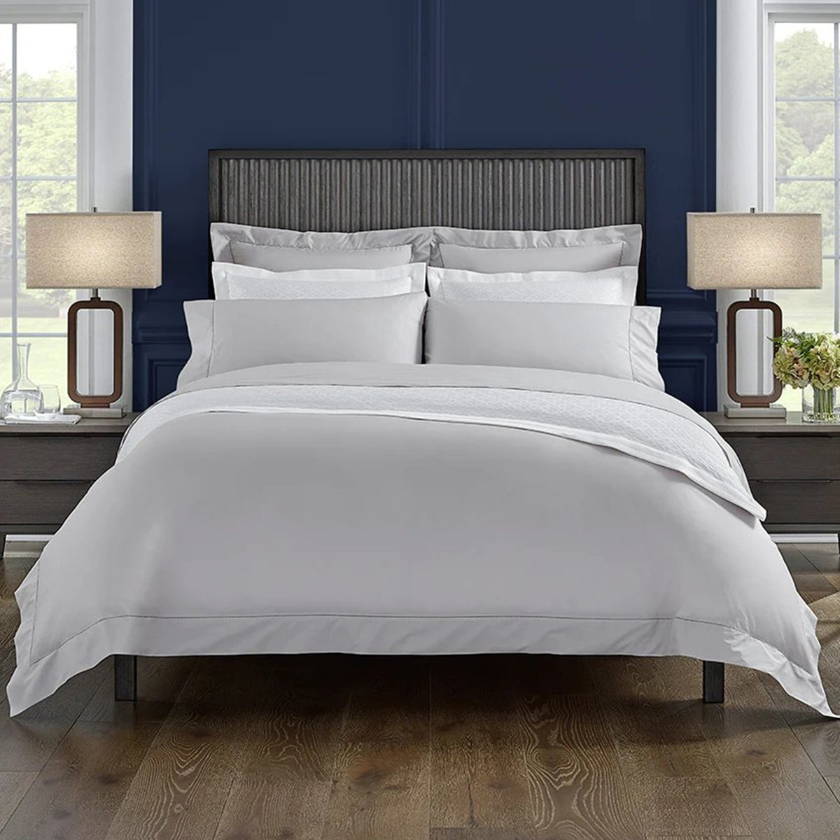 An image of Sferra Giza 45 Percale Duvet Cover