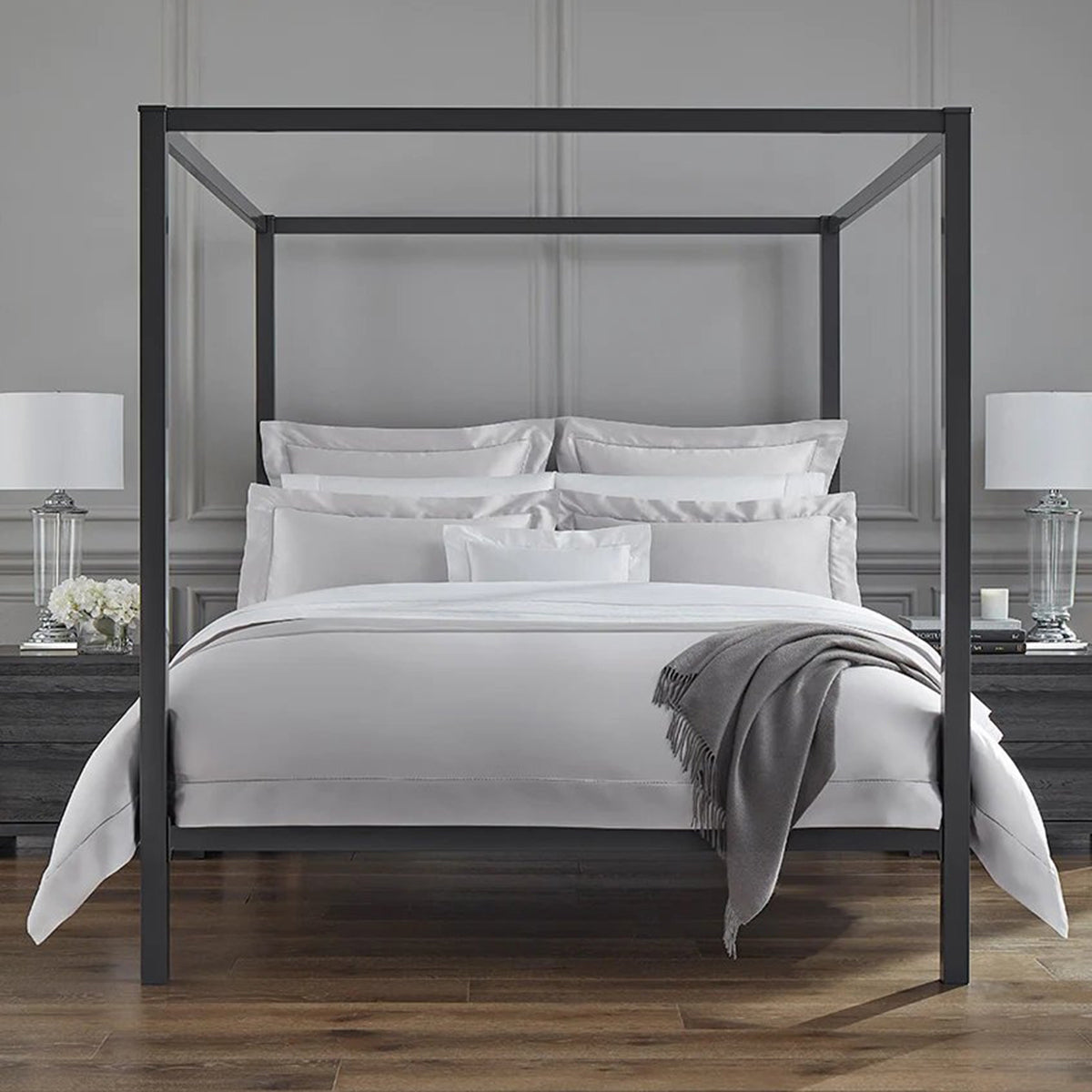 An image of Sferra Giza 45 Sateen Pillowcase Pair