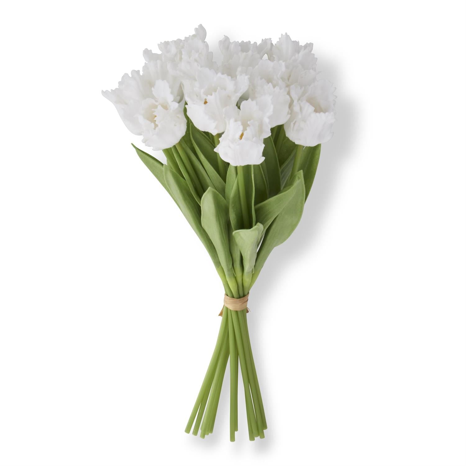 An image of K & K Parrot Tulip Real Touch Bundle - 12 Stem