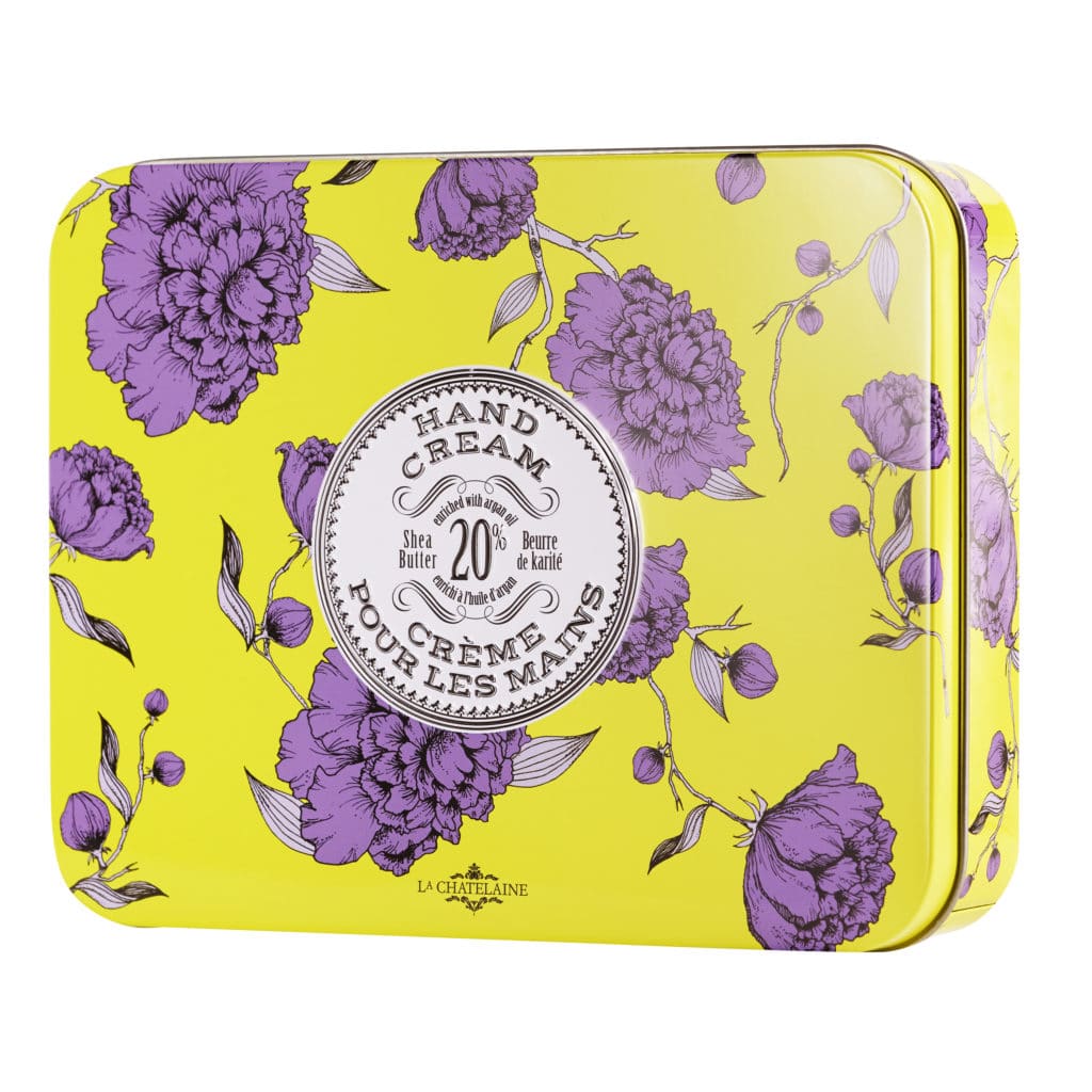An image of La Chatelaine Hand Cream Trio Gift Set - Citrus Fizz, Pomegranite Mulberry, Lavender