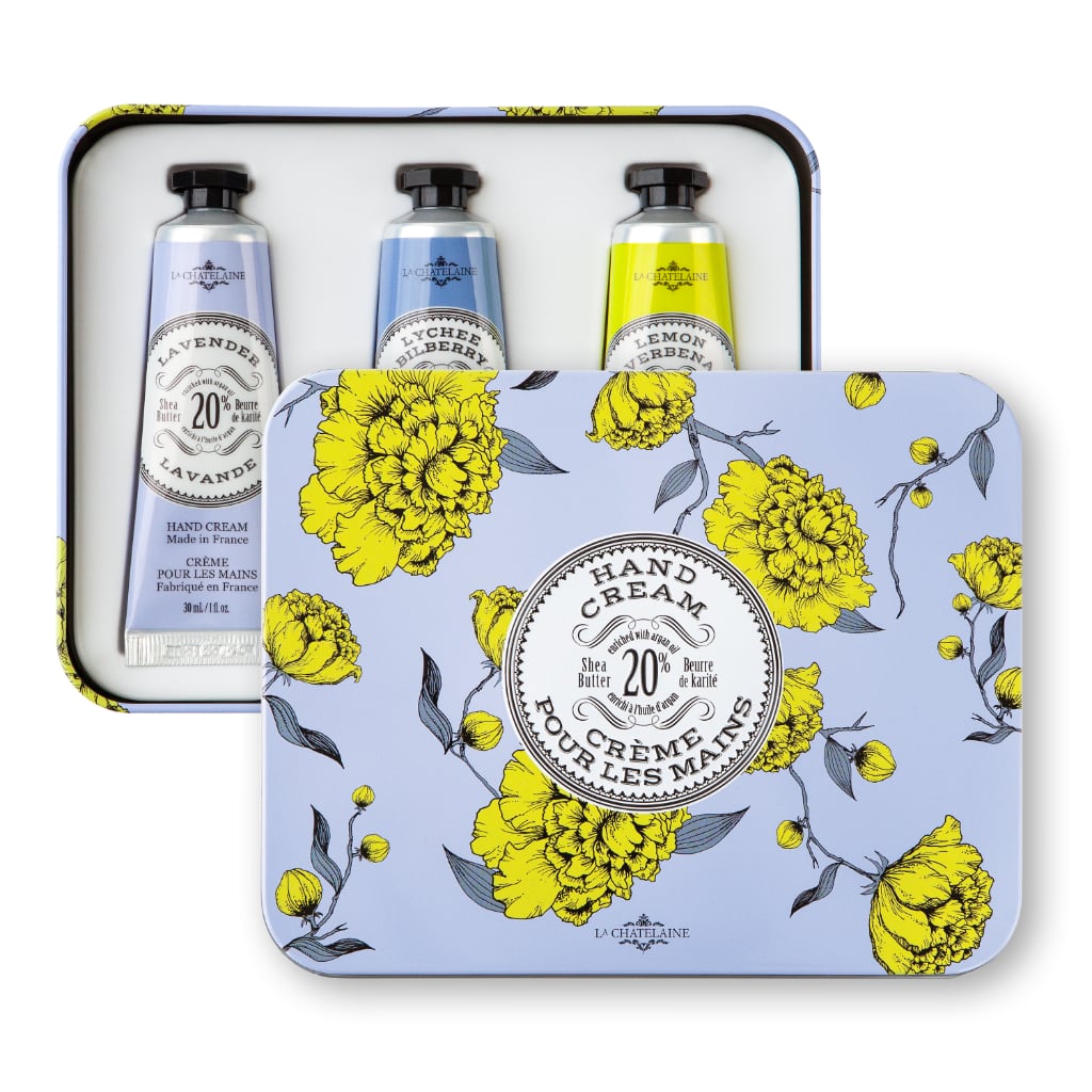 La Chatelaine Hand Cream Trio Gift Set - Lavender, Lychee Bilberry, Lemon Verbena