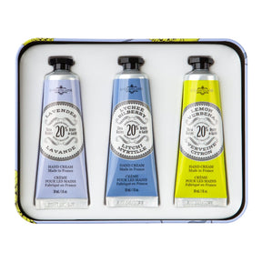 La Chatelaine Hand Cream Trio Gift Set - Lavender, Lychee Bilberry, Lemon Verbena
