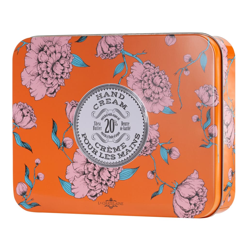 An image of La Chatelaine Hand Cream Trio Gift Set - Gardenia, Orange Blossom, Oud Rose