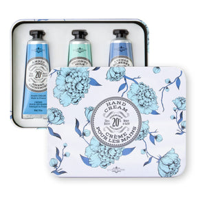 La Chatelaine Hand Cream Trio Gift Set - Amber Cashmere, Coconut Milk, Lychee Bilberry