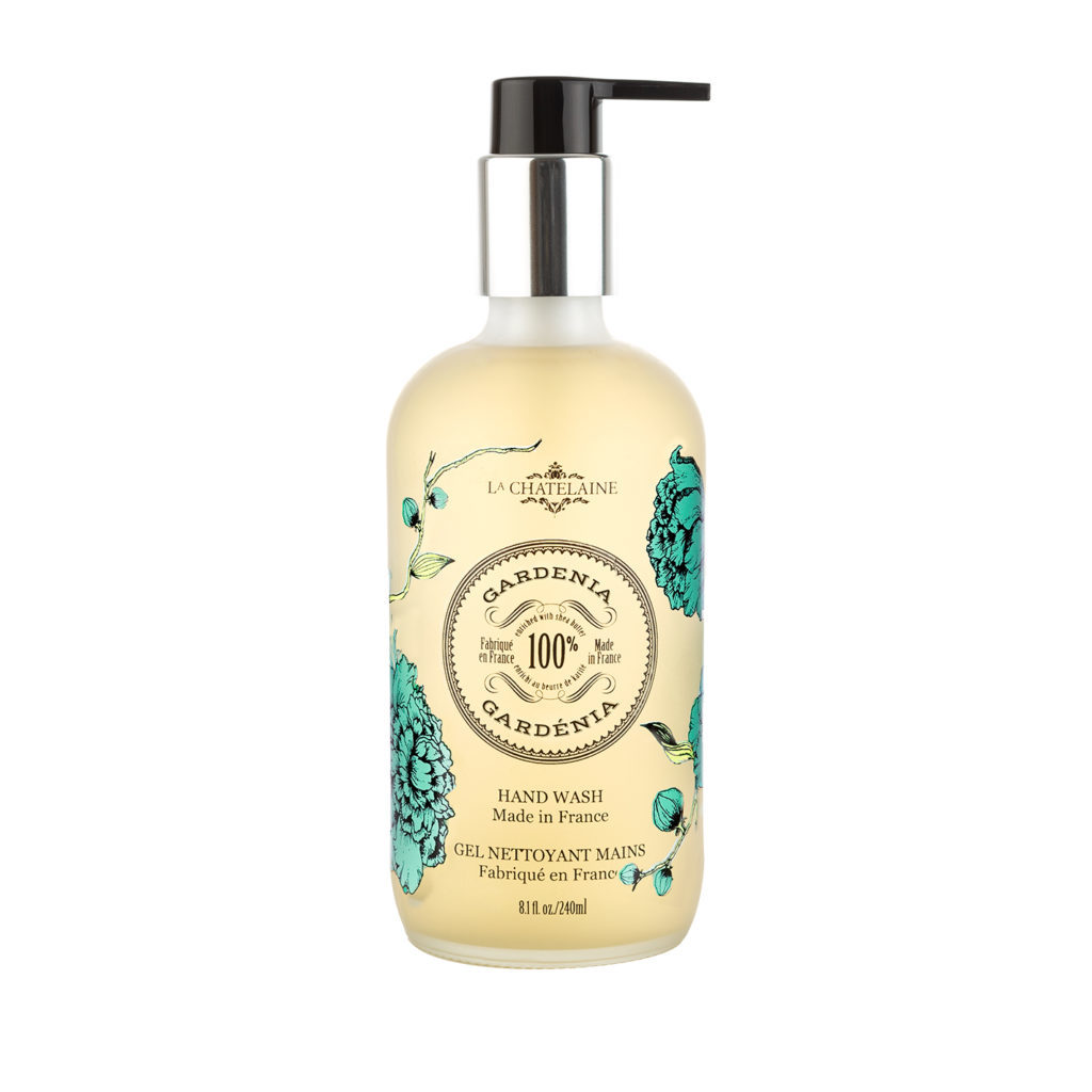 An image of La Chatelaine Gardenia Hand Wash 8.1 fl oz