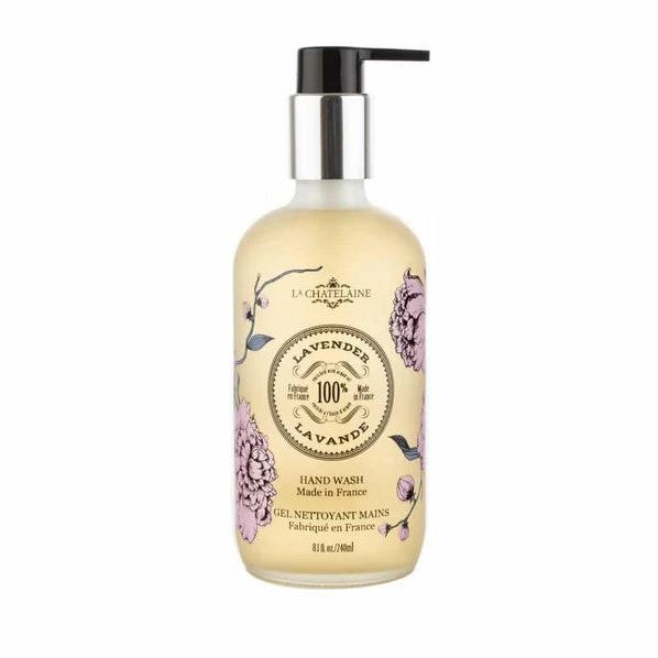 An image of La Chatelaine Lavender Hand Wash 8.1 fl oz
