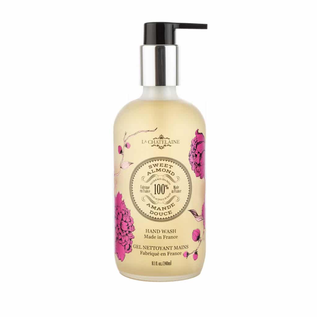 An image of La Chatelaine Sweet Almond Hand Wash 8.1 fl oz