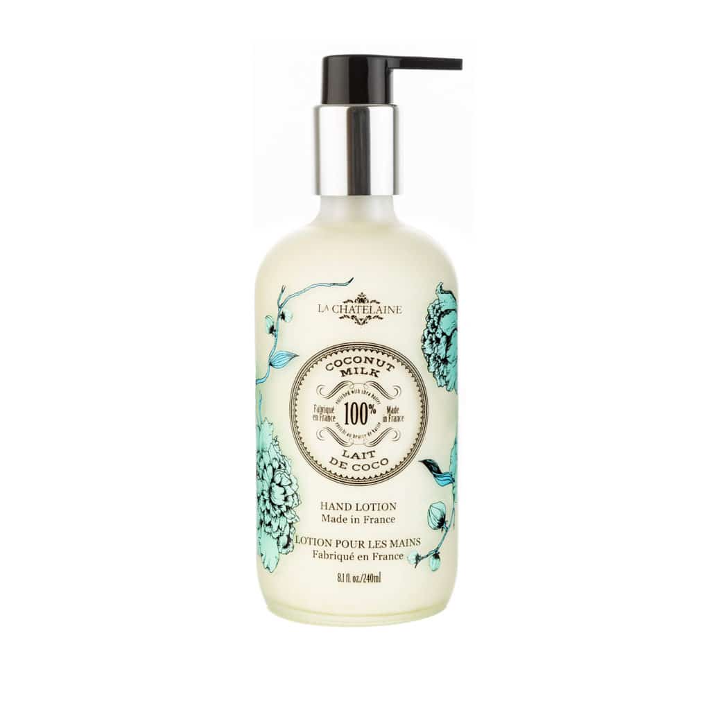An image of La Chatelaine Coconut Milk Hand Lotion 8.1 fl oz