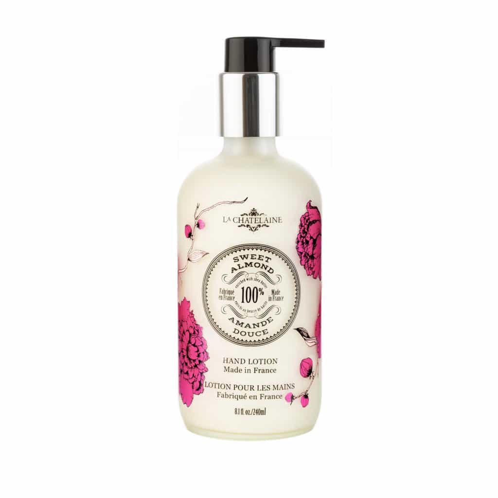 An image of La Chatelaine Sweet Almond Hand Lotion 8.1 fl oz