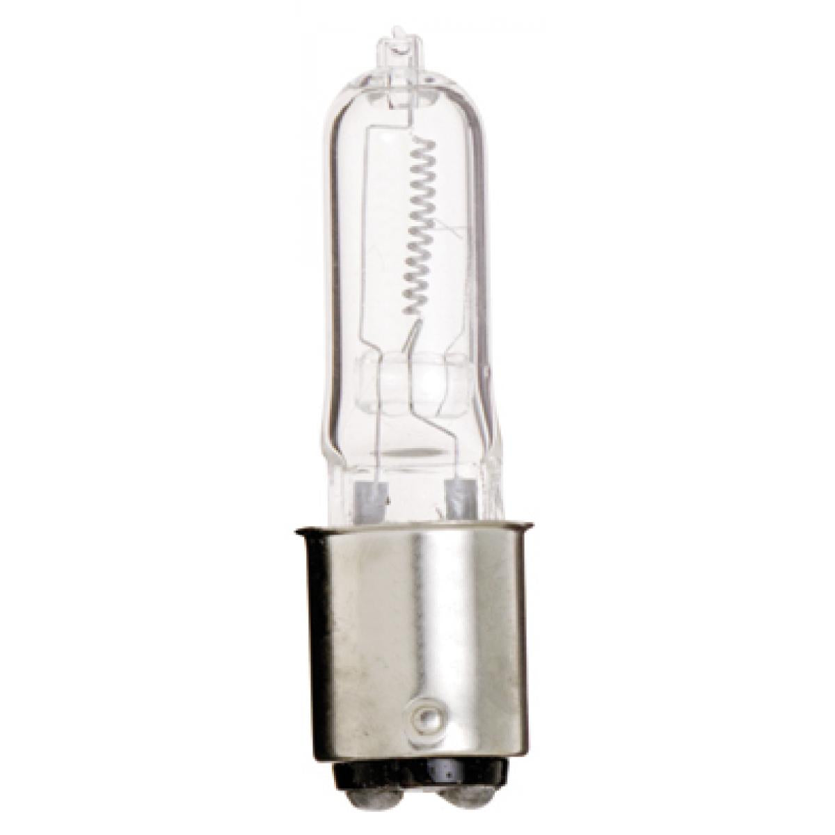 Satco 75 watt Halogen T4- Clear DC Bay base 120 volts