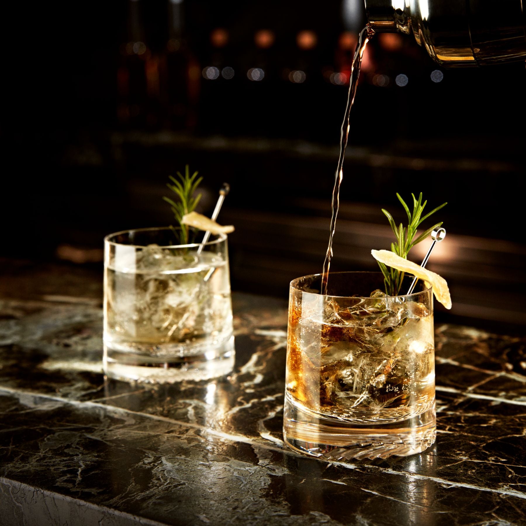 An image of Nude Alba Single Old Fashion Whisky glasses - Set of 2