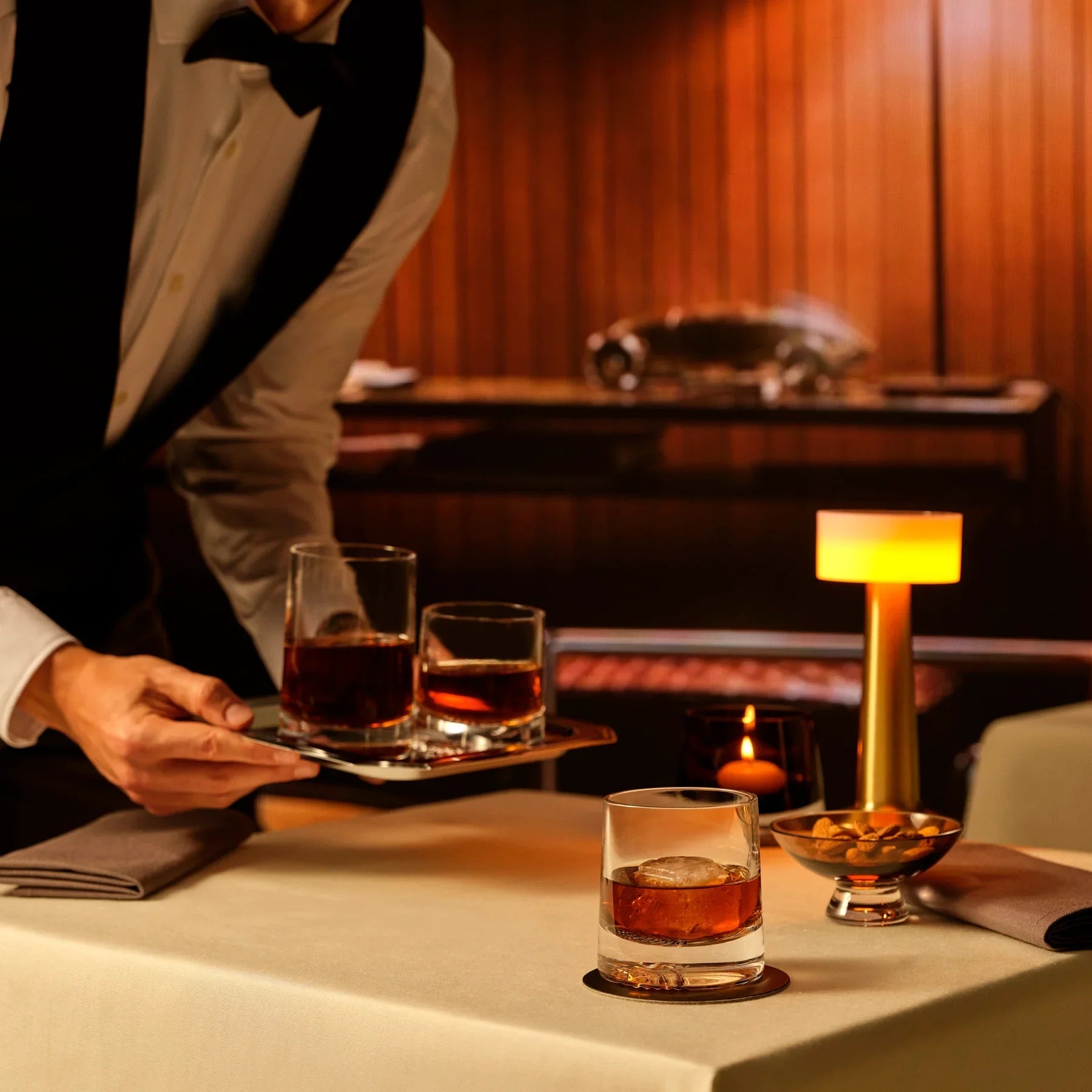 An image of Nude Alba Single Old Fashion Whisky glasses - Set of 2