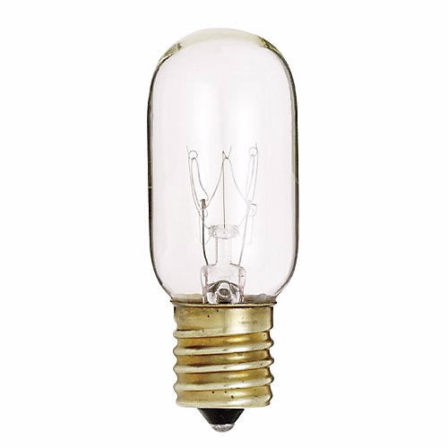An image of Satco 25 watt T8 Incandescent- Clear Intermediate base 130 volts