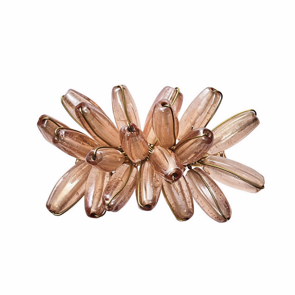 Kim Seybert Camellia Napkin Ring - Blush