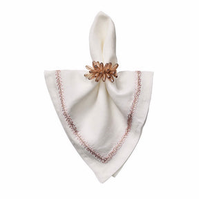 Kim Seybert Camellia Napkin Ring - Blush