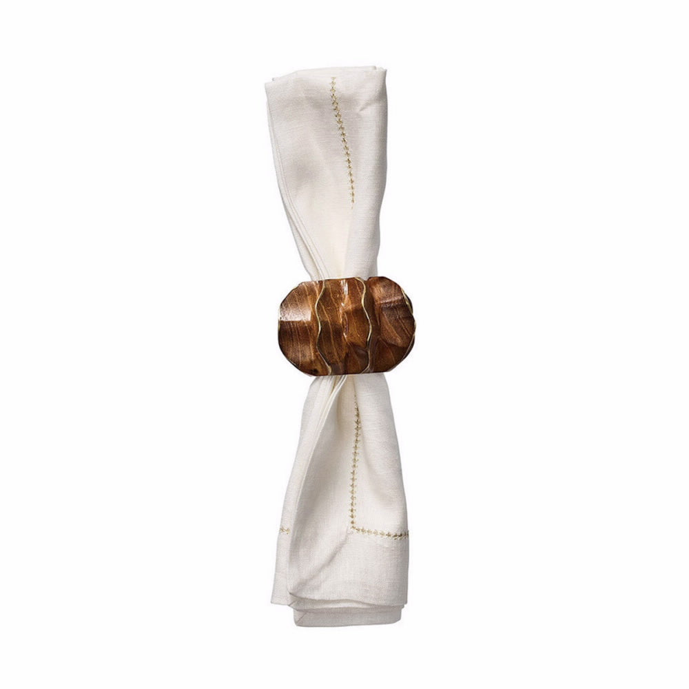 Kim Seybert Twist Napkin Ring - Set of 4