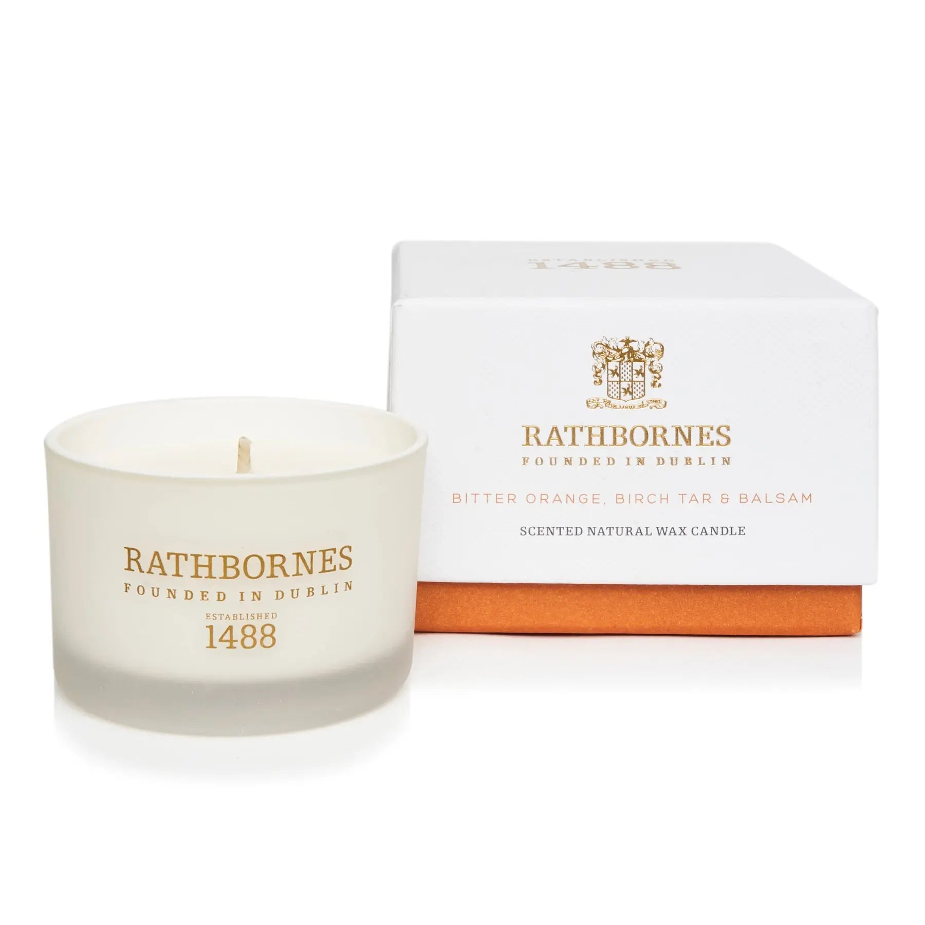 Rathbornes Travel Candle – Bitter Orange and Balsam