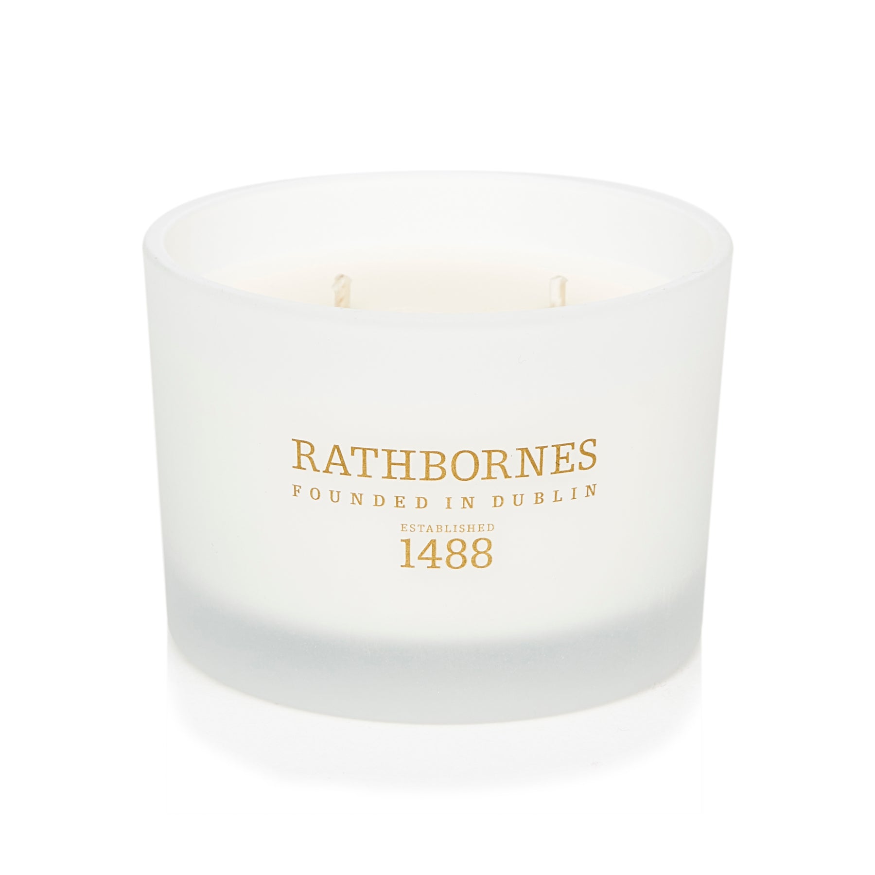 John Rathbornes White Pepper & Honeysuckle 2-Wick Candle 6.7 oz