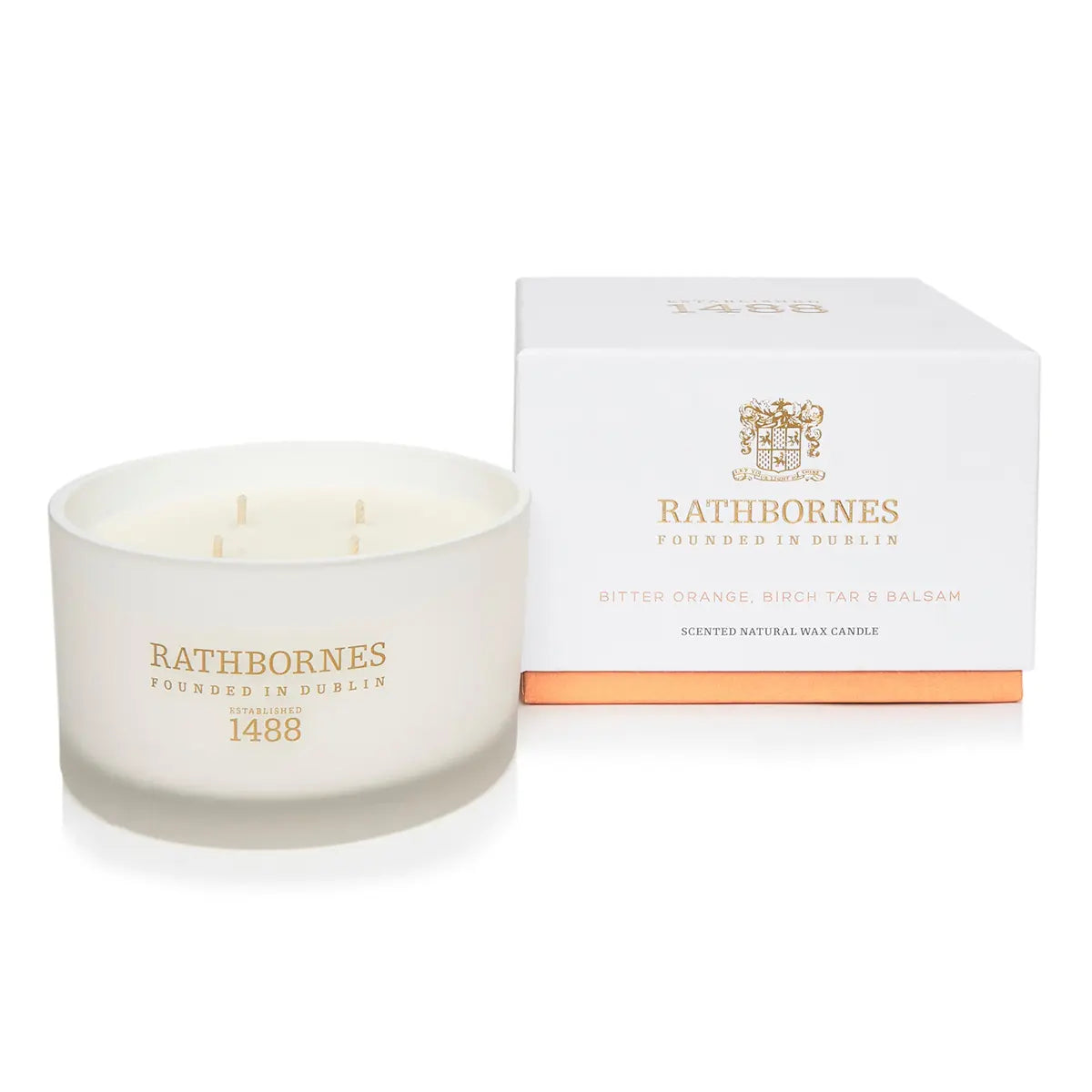 Rathbornes Luxury Candle – Bitter Orange and Balsam