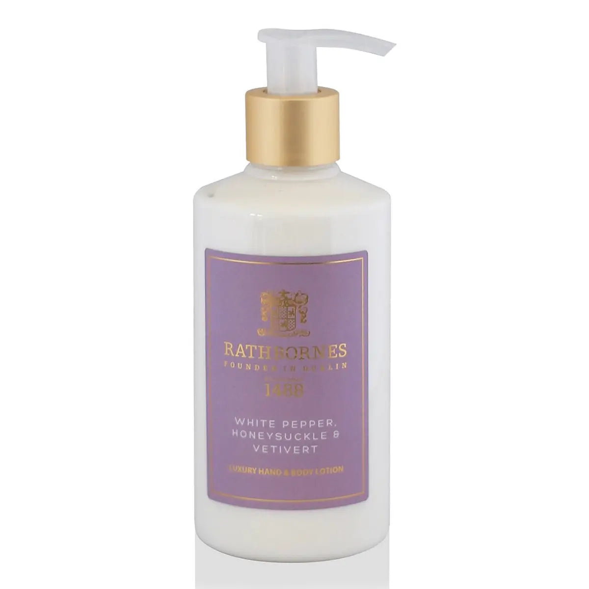 Rathbornes Body, Hand Lotion - White Pepper and Honeysuckle