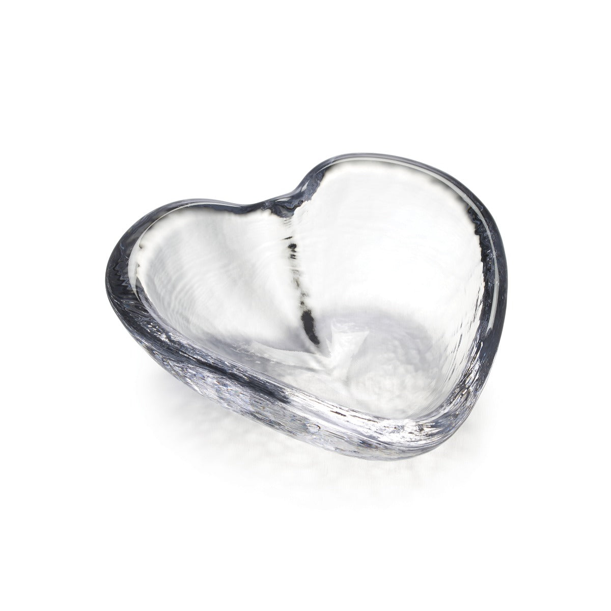 An image of Simon Pearce Highgate Heart Dish in Gift Box - L