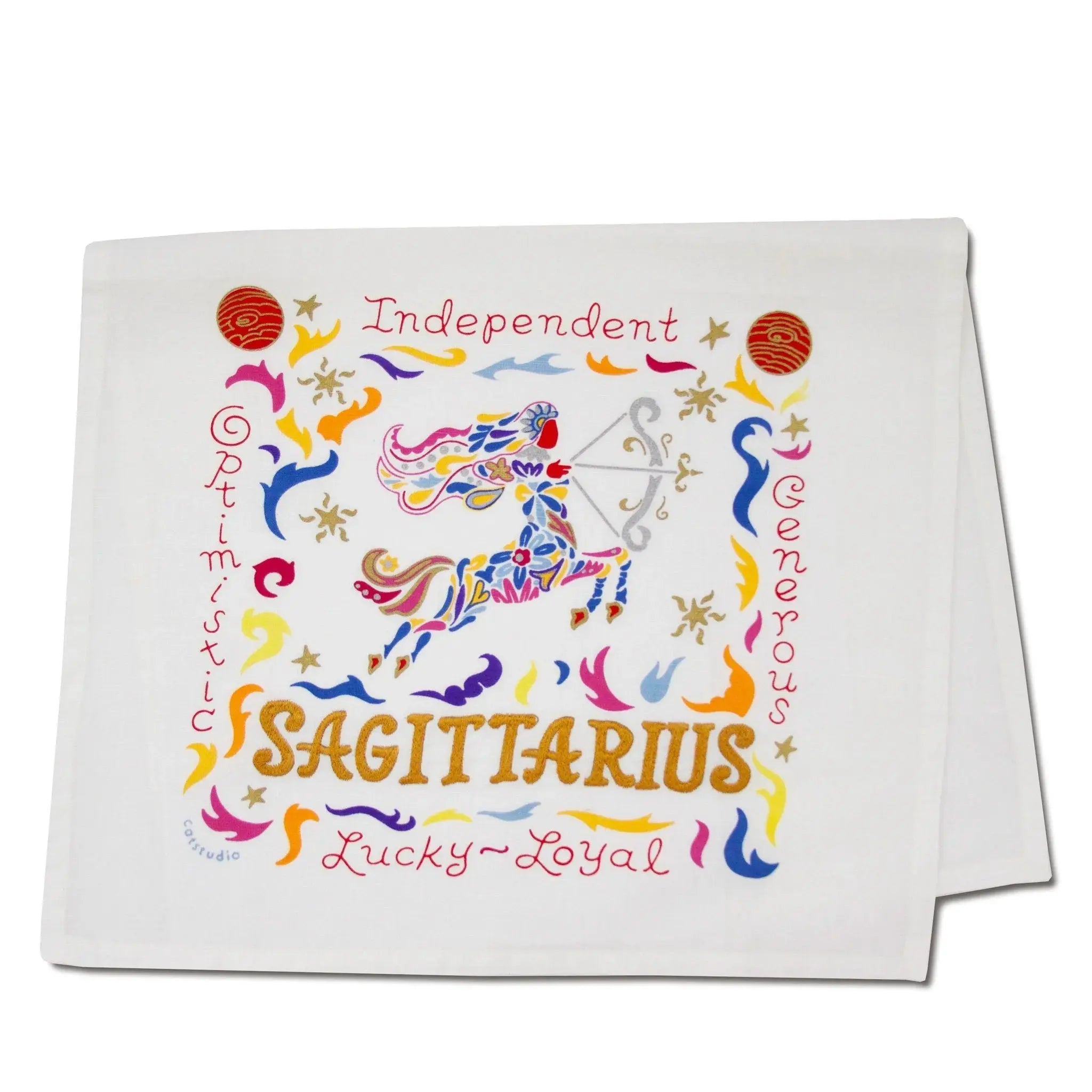 Catstudio Sagittarius Dish Towel