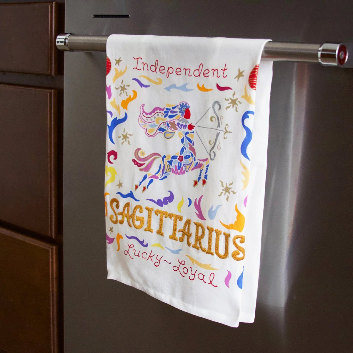 An image of Catstudio Sagittarius Dish Towel