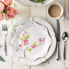 Juliska Berry & Thread Floral Sketch Camellia Dessert/Salad Plate