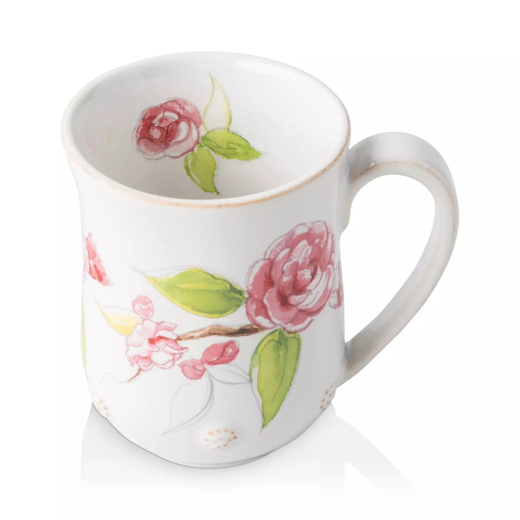 Juliska Berry and Thread Floral Sketch Cherry Blossom Mug