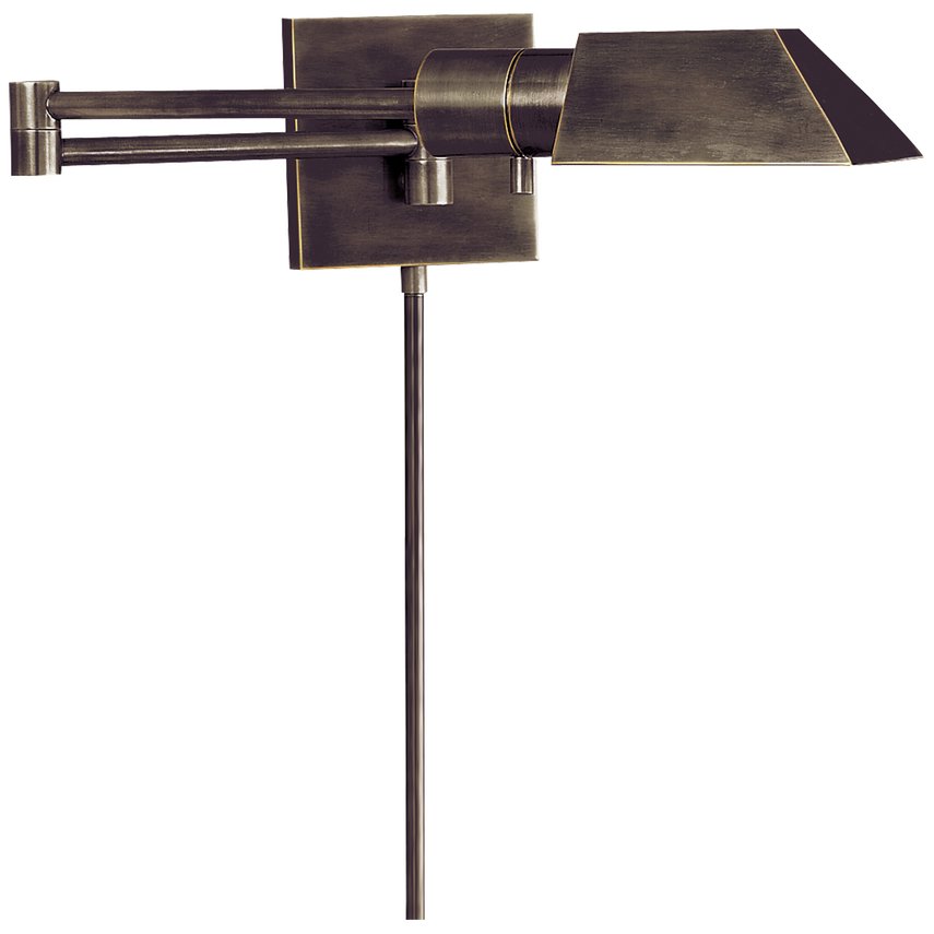 An image of Visual Comfort Studio Swing Arm Sconce - Bronze
