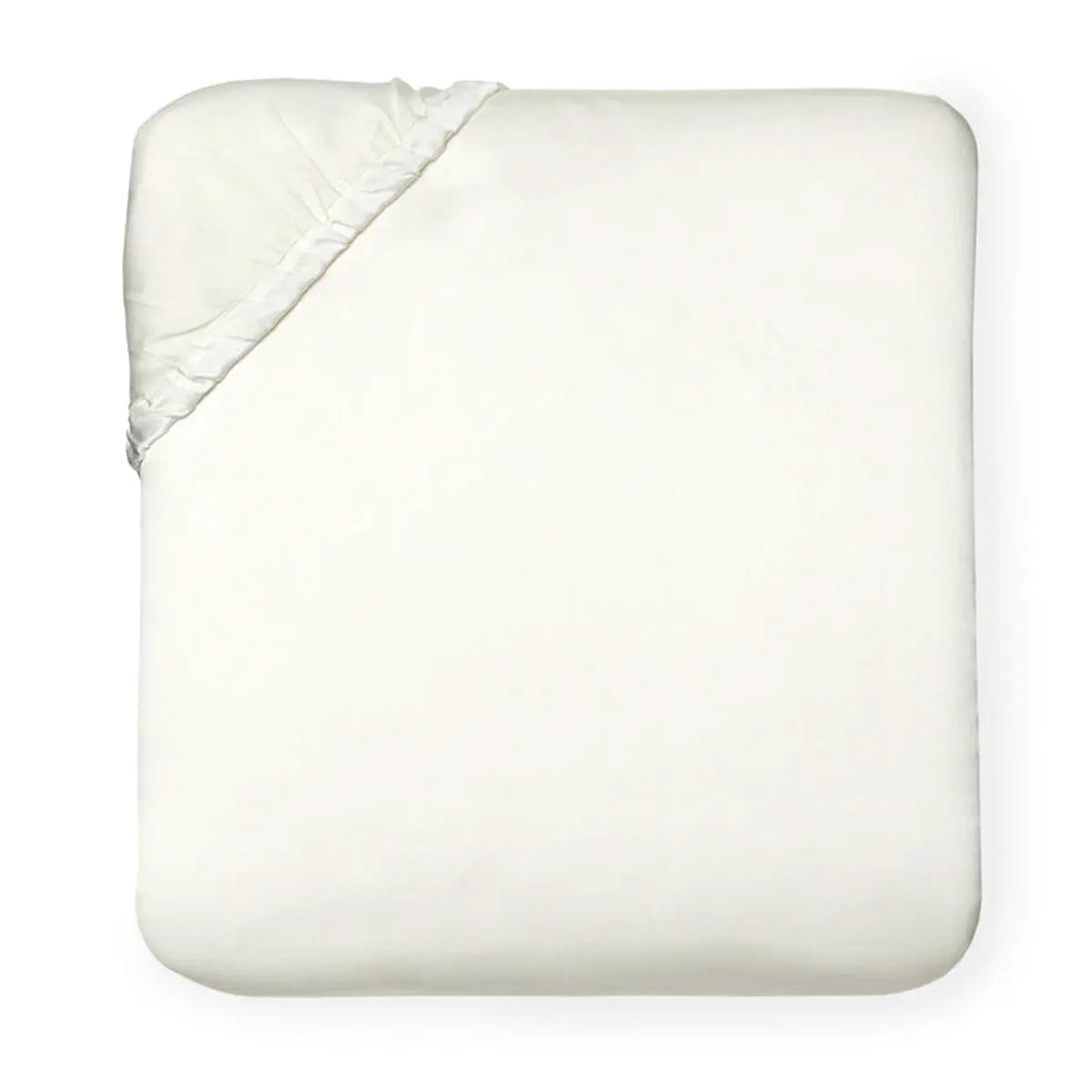 Sferra Giza 45 Seta Fitted Sheet - Candlelight