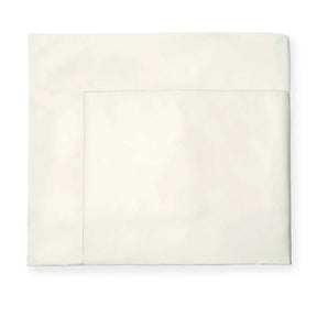 Sferra Giza 45 Seta Flat Sheet - Candlelight