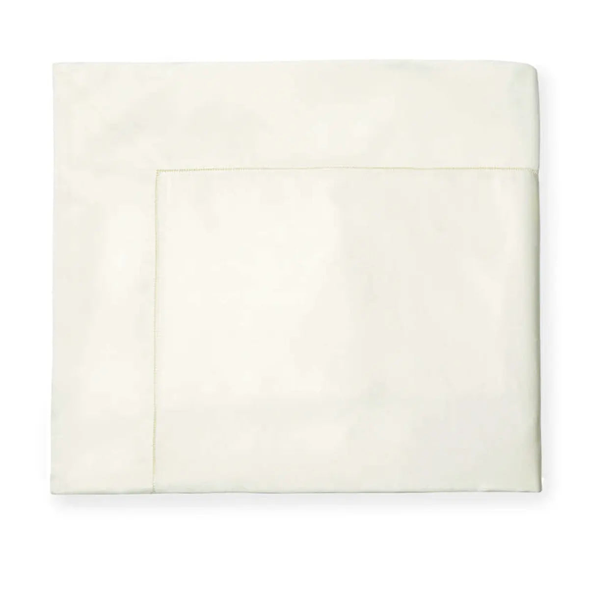 An image of Sferra Giza 45 Seta Flat Sheet Candlelight