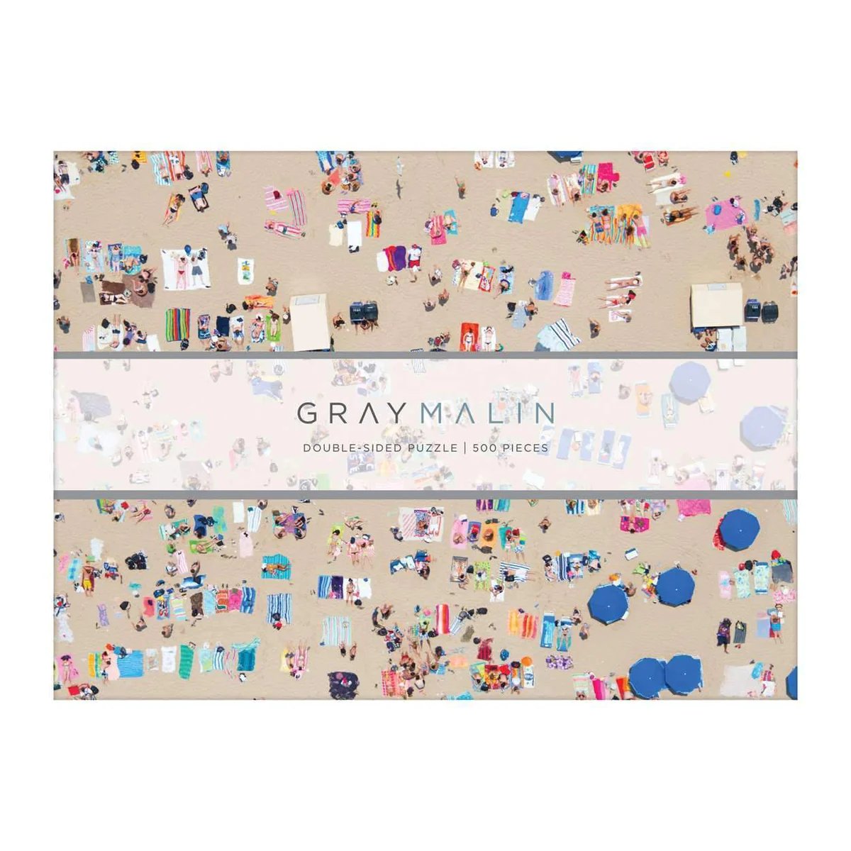 An image of Gray Malin Beach Double-Sided Puzzle